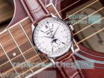 Buy High Quality Copy Patek Philippe Grand Complications White Dial Brown Leather Strap Watch